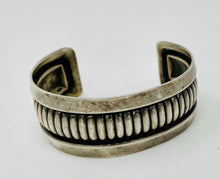 Load image into Gallery viewer, Silver Cuff Repousse
