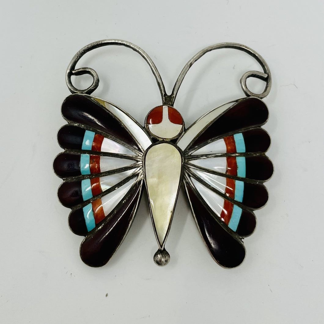 Zuni Butterfly Pin and/or Pendant