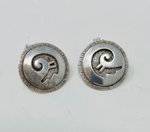 Load image into Gallery viewer, Sterling Silver Overlay Earrings
