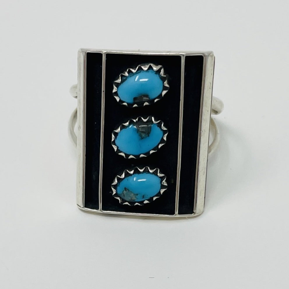 Navajo Ring w Turquoise