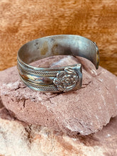 Load image into Gallery viewer, Navajo Mixed Metals Cuff with Silver, Brass and Copper
