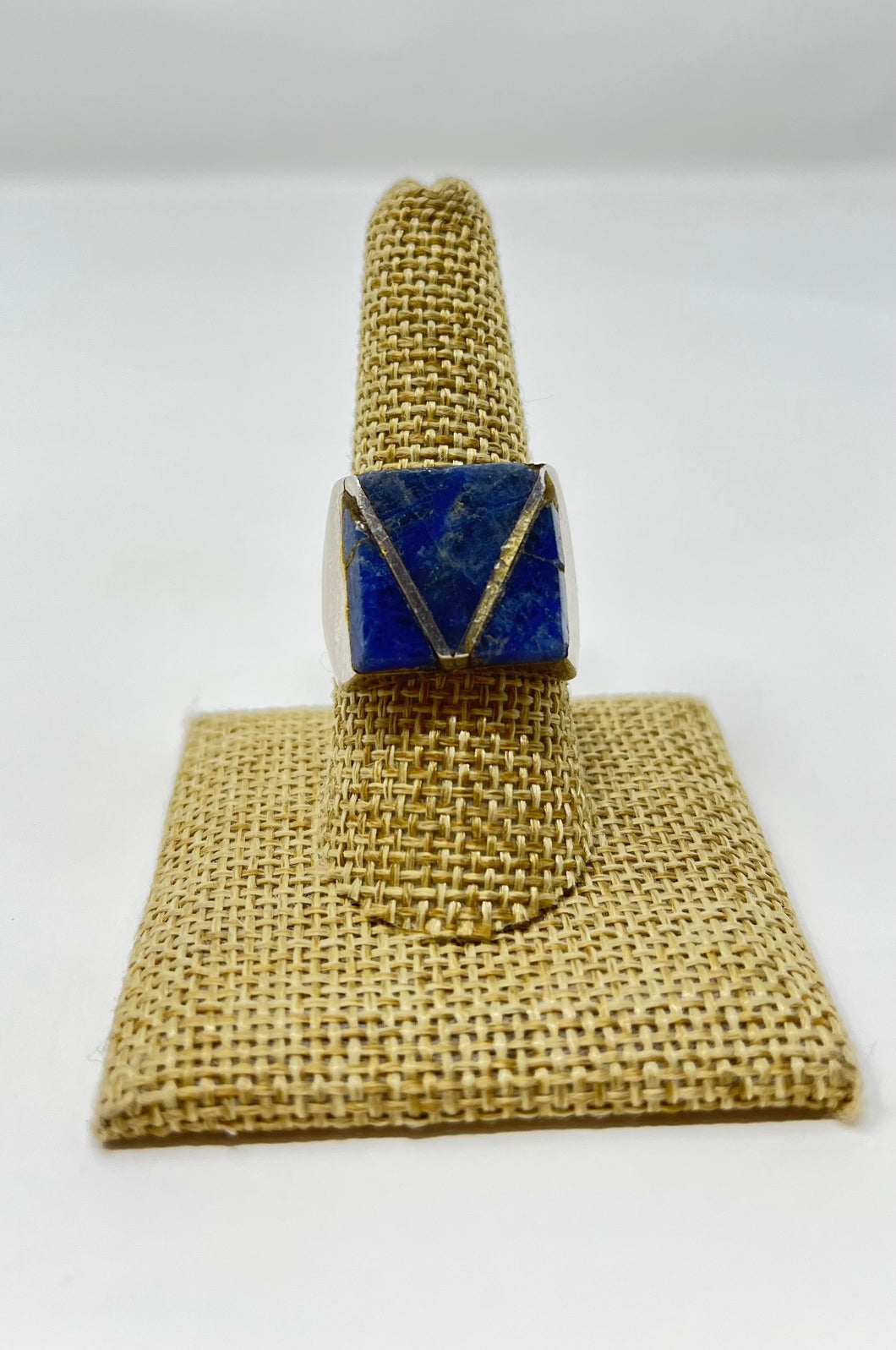 Navajo Lapis Lazuli Stone Ring