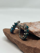 Load image into Gallery viewer, Turquoise Row Earrings
