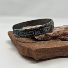 Load image into Gallery viewer, Hammered Finished Silver Cuff
