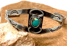 Load image into Gallery viewer, Turquoise Baby Cuff
