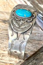 Load image into Gallery viewer, Turquoise Sterling Silver Cuff
