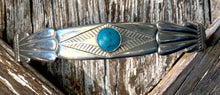 Load image into Gallery viewer, Sterling Silver  w/ Turquoise Stone in the Middle
