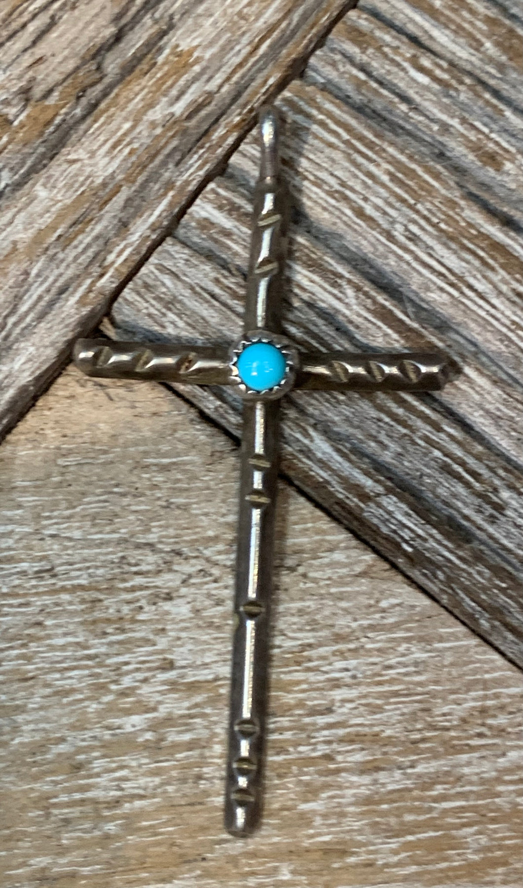 Delicate Silver Cross Pendant