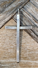 Load image into Gallery viewer, Delicate Silver Cross Pendant
