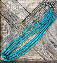 Load image into Gallery viewer, Turquoise Heishi beads
