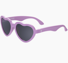 Load image into Gallery viewer, Ooh La Lavender - Heart Shaped Kids Sunglasses
