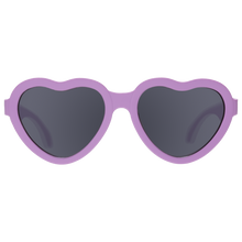 Load image into Gallery viewer, Ooh La Lavender - Heart Shaped Kids Sunglasses
