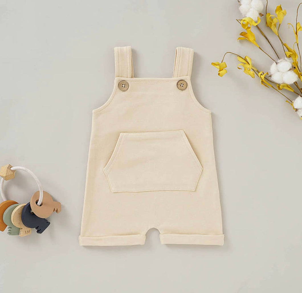 French Terry Overalls - Baby and Toddler w/ Moab Tag