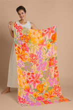 Load image into Gallery viewer, Print Springtime Wildflowers Scarf
