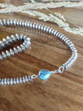 Load image into Gallery viewer, Navajo Pearls Bauble Necklace, 20.5&quot; length, graduated beads from 2.5 cm to .5 cm
